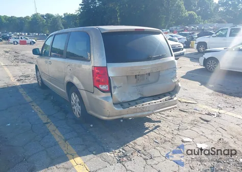 2015 Dodge Grand Caravan Se из США, поврежденный, VIN 2C4RDGBG2FR649005